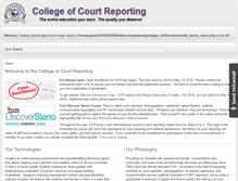 Tablet Screenshot of ccr.edu