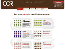 Tablet Screenshot of ccr.co.uk