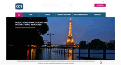 Desktop Screenshot of ccr.fr