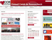 Tablet Screenshot of ccr.cat